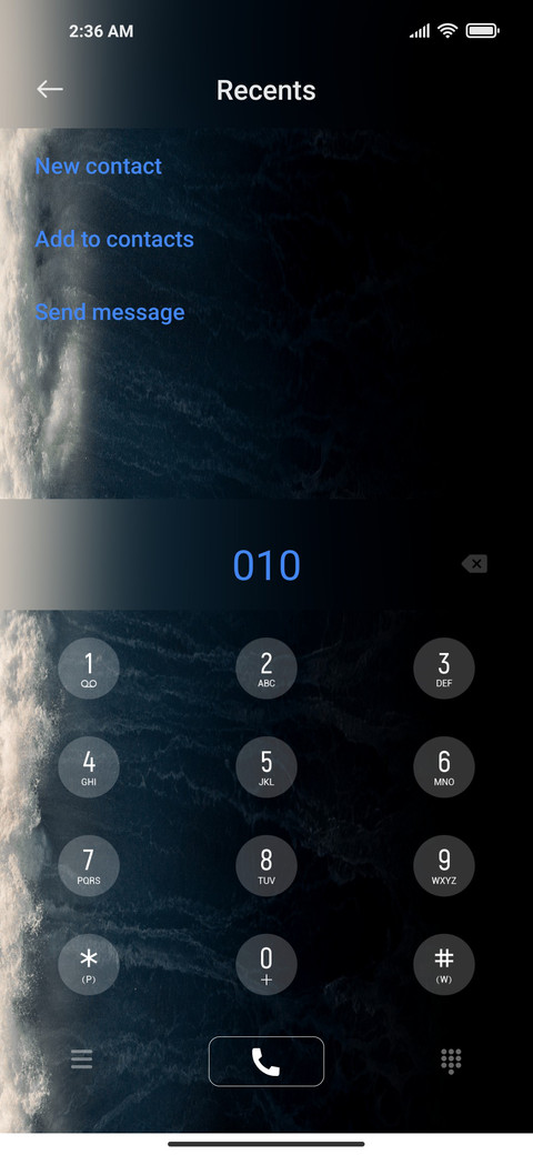 Beauty of waves screenshot