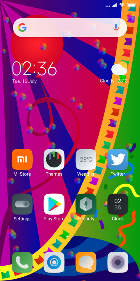 PartyPoppers_MiTurns5 screenshot