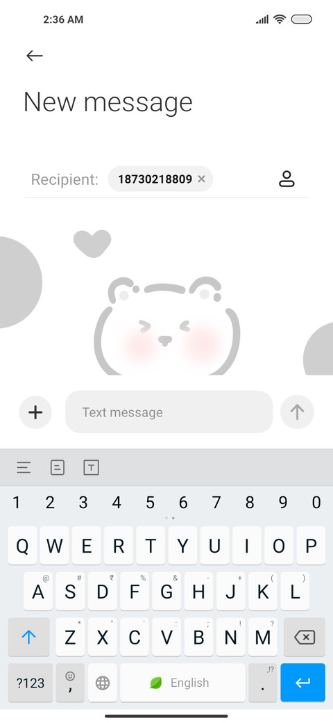 cute bear screenshot