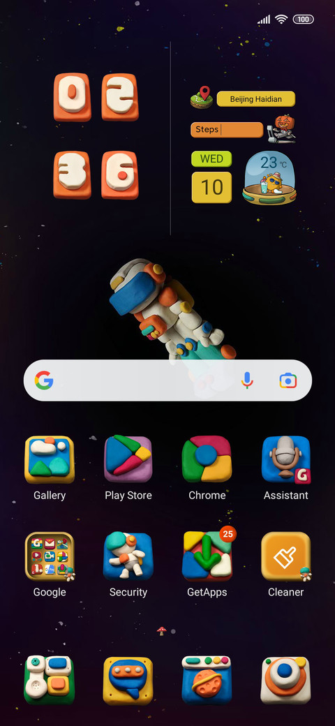 SpaceMan Clay screenshot