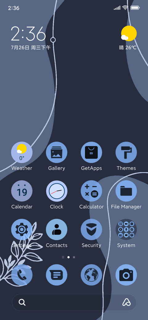 Pix Blue screenshot