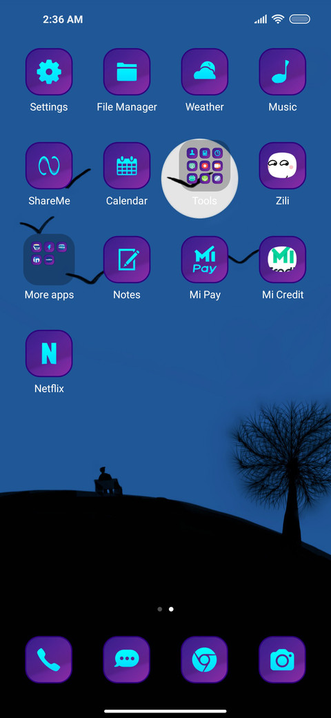 Minimalistic 16 screenshot
