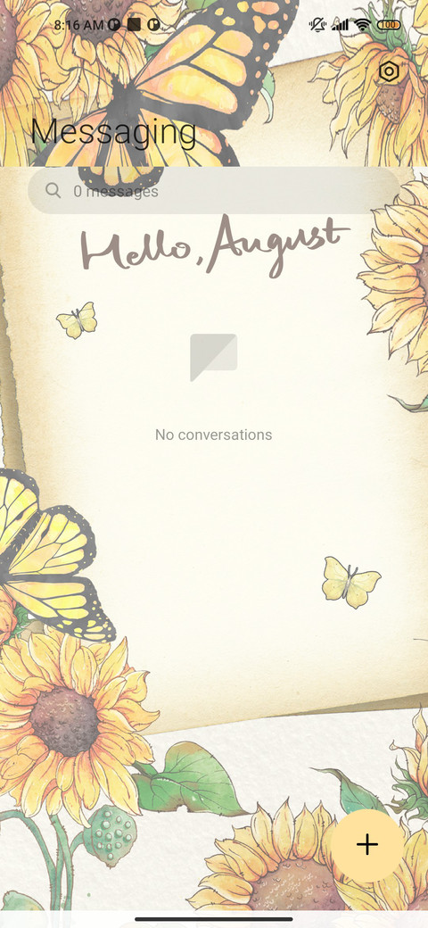 Watercolor flower screenshot