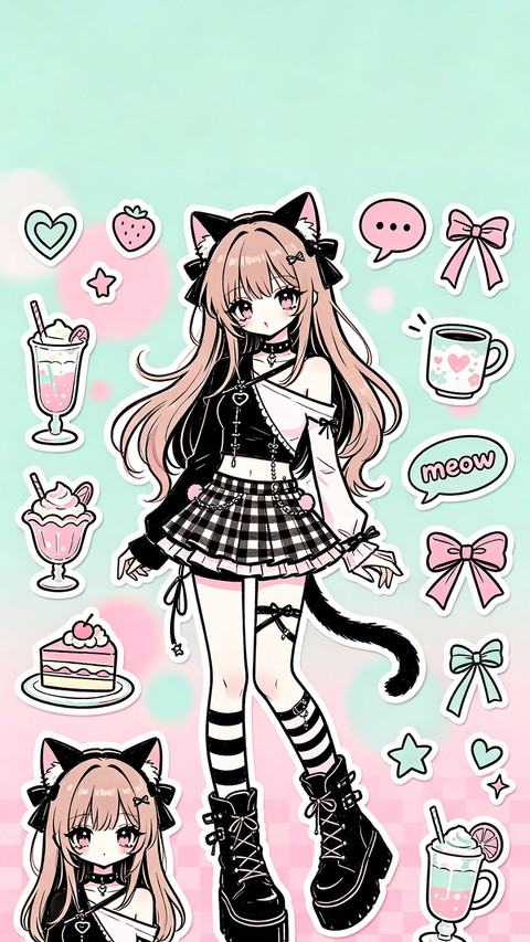 千禧风少女的穿搭艺术 screenshot
