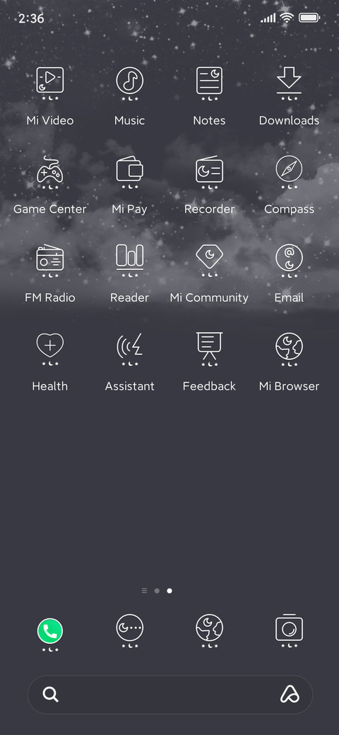 Full moon screenshot