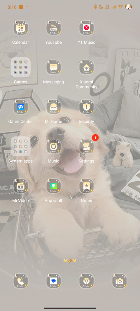 Golden retriever screenshot