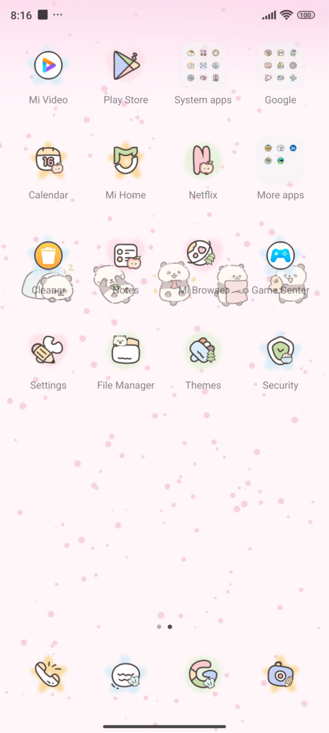 Cartoon Panda screenshot