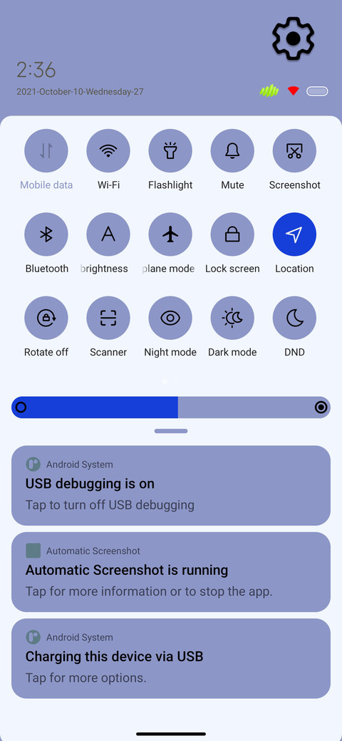 Android 12 Beta 2 screenshot