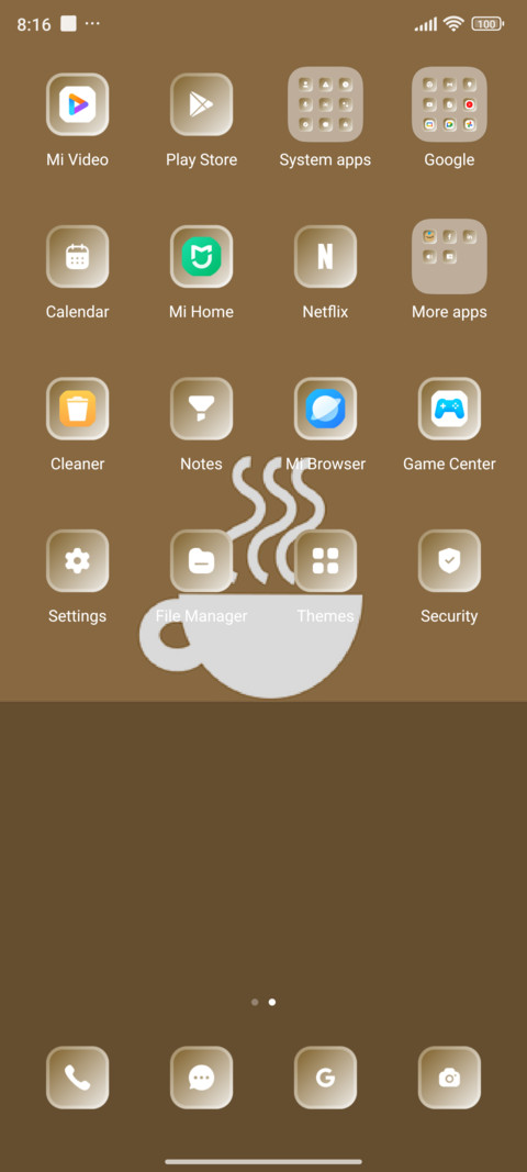 Coffee screenshot
