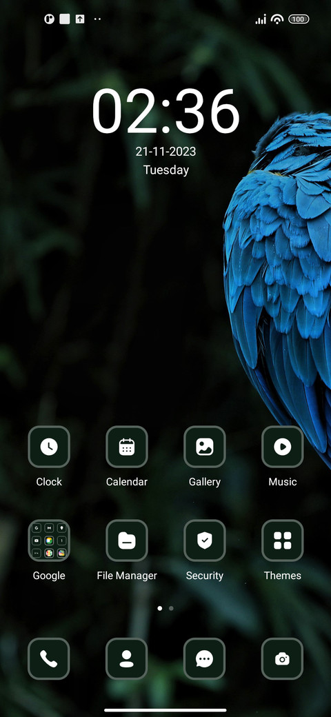 Parrot screenshot