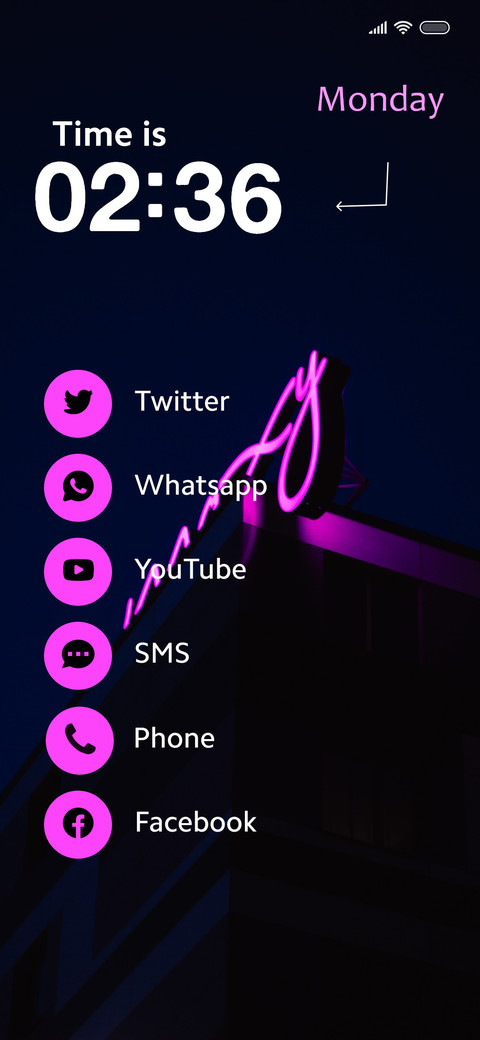 Neon screenshot