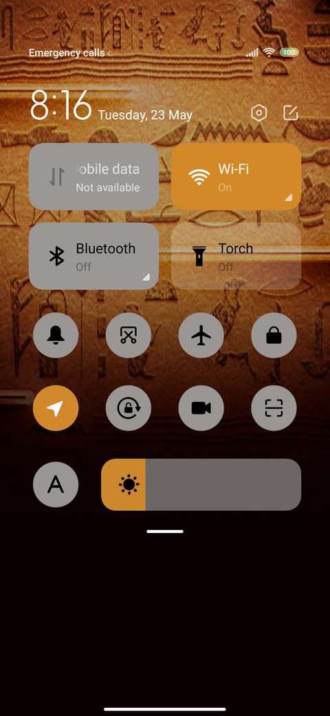 Ancient text screenshot