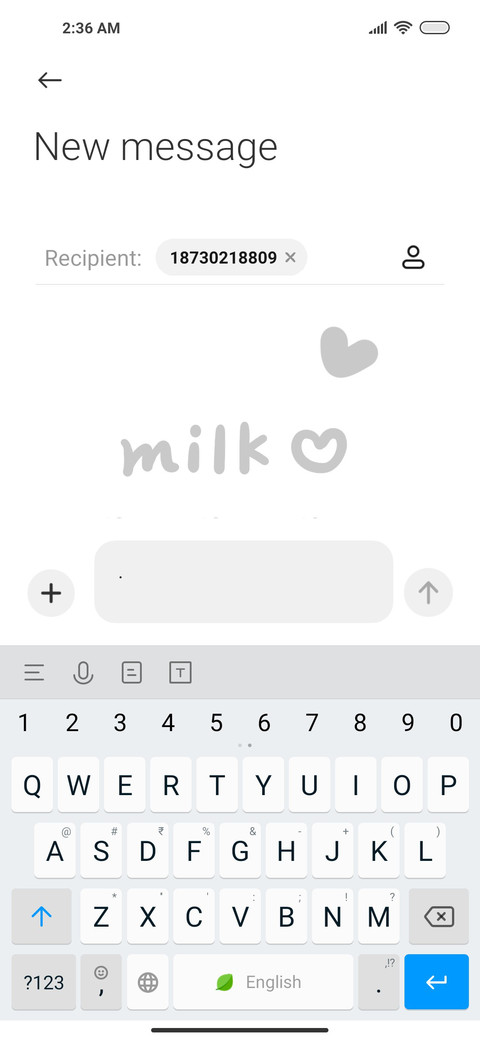 Milk streaks screenshot