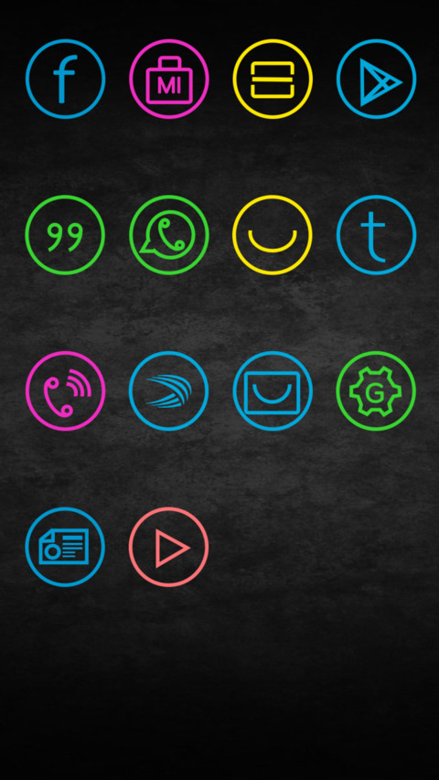 Clock Neon screenshot