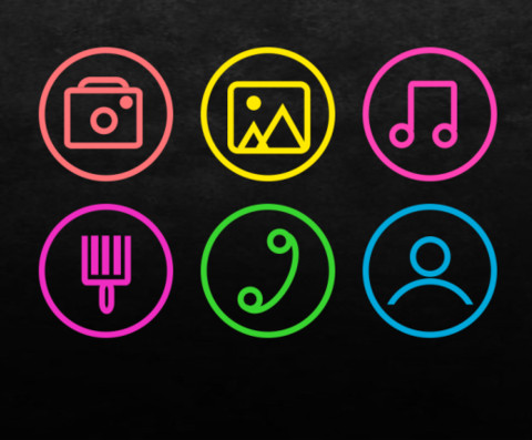 Clock Neon screenshot