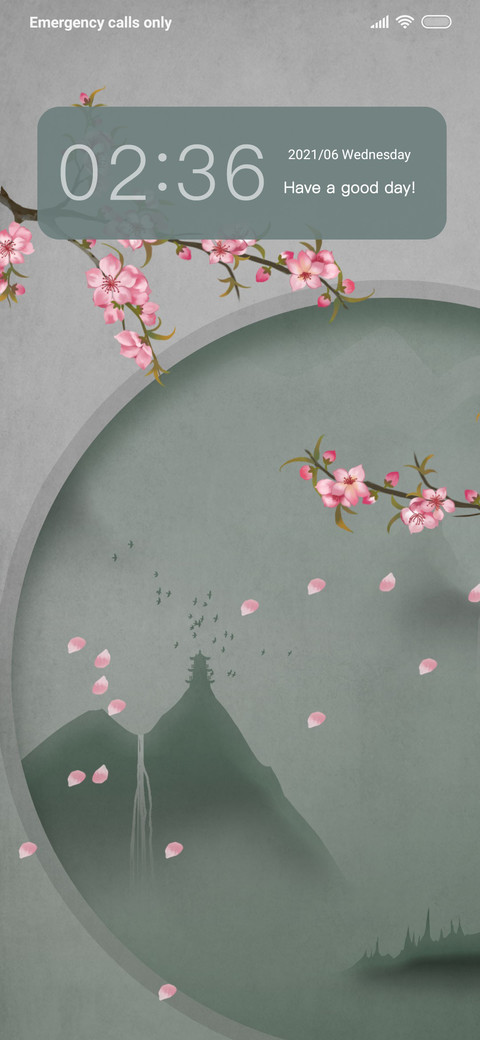 Wall landscape screenshot
