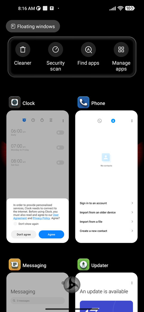 Red eye screenshot