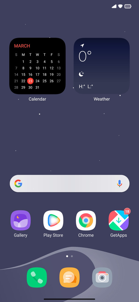 Origin os v12 screenshot