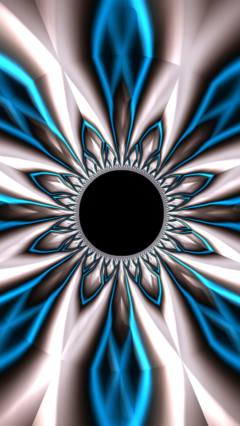 Rhombic fractal pattern screenshot