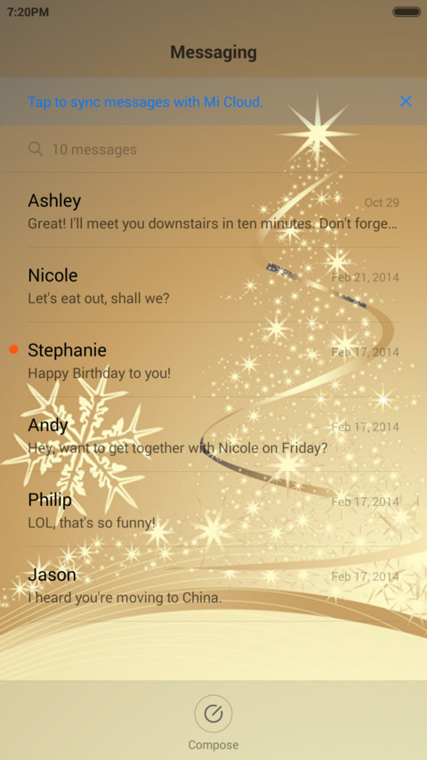  IN X-mas 2015  Golden  screenshot