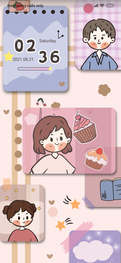 Sticky notes cute screenshot