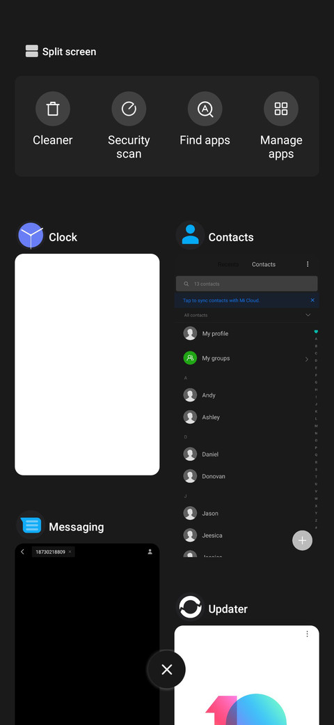 Dark Grey Pie v1.1 screenshot