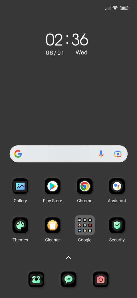 Light tone screenshot