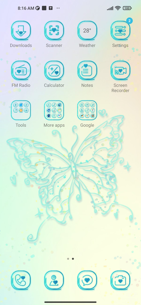 Green Butterfly screenshot