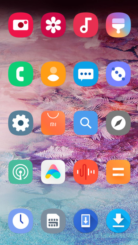 One UI gelap screenshot