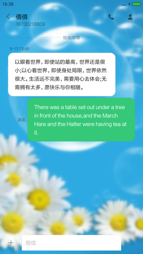 菊花（动态锁屏特效+动态桌面特效） screenshot