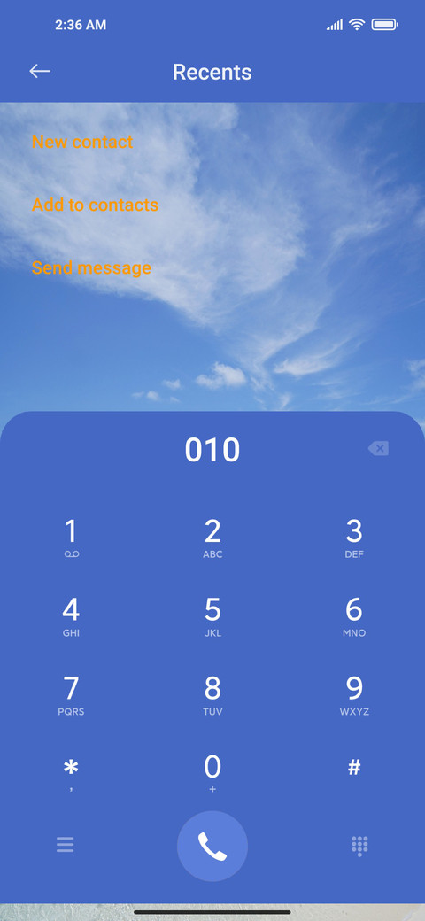 BlueSkyAndBlueSea screenshot
