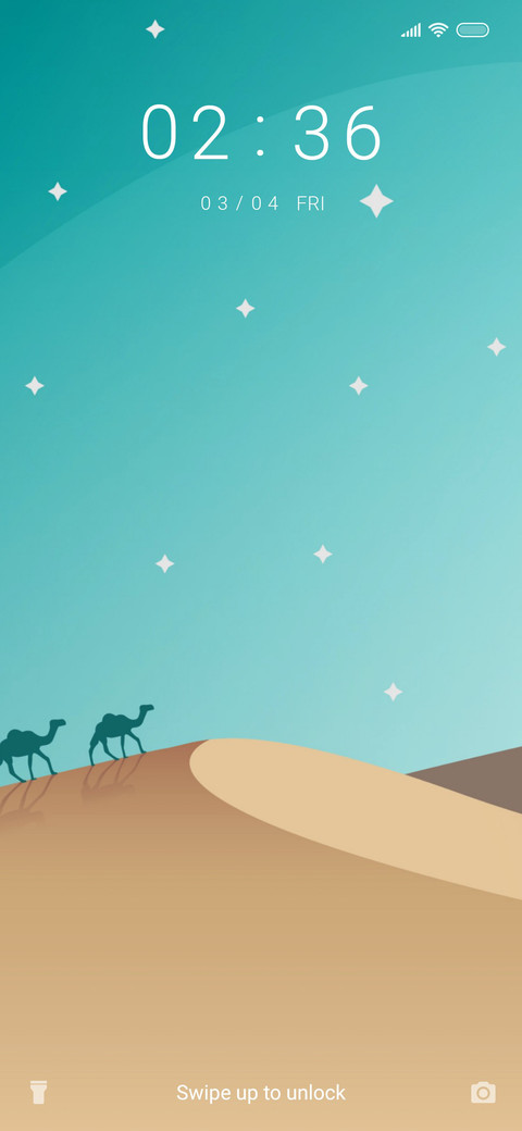 Flat Vector Desert screenshot