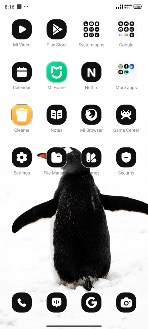 Gentoo Penguin screenshot