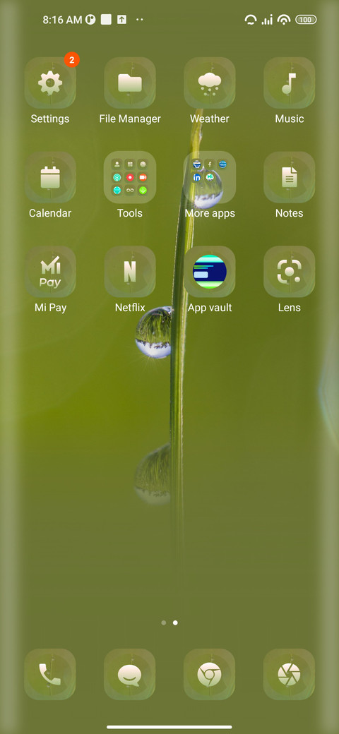 Droplett screenshot