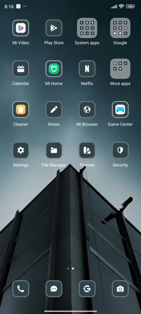 Building screenshot
