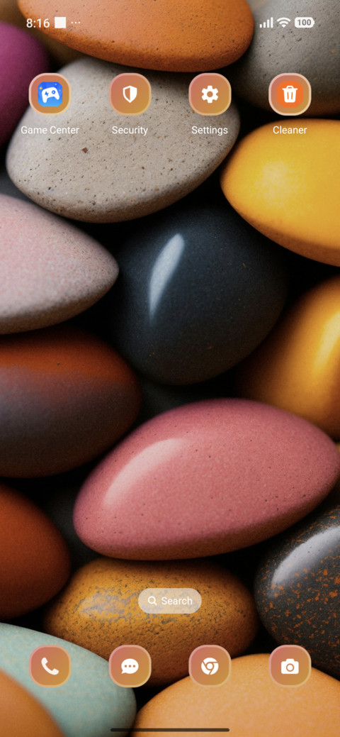 Pebble screenshot
