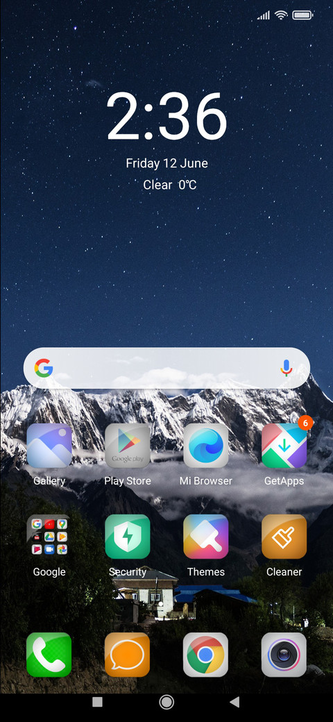Night Sky  screenshot
