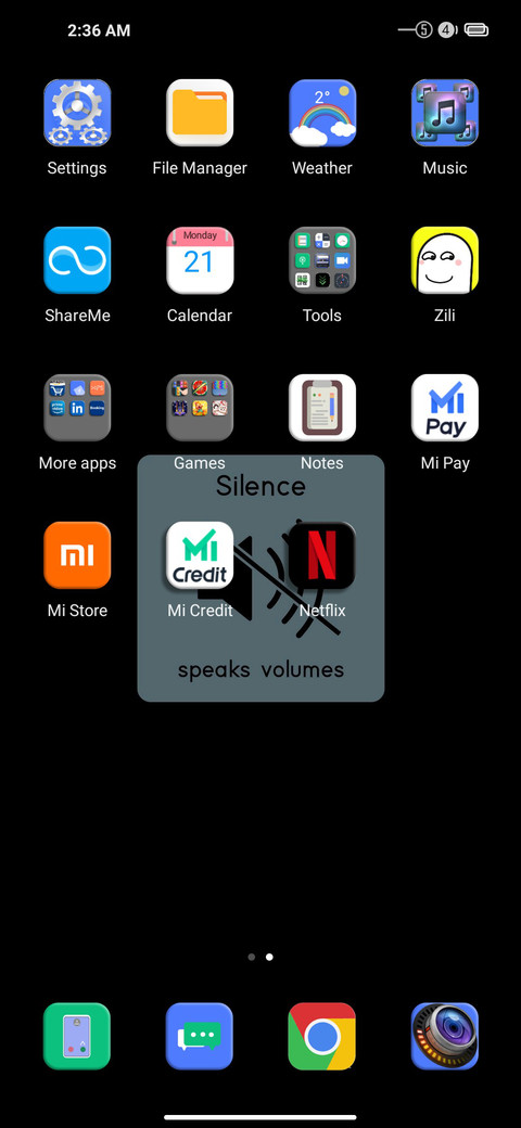 Silence v12 screenshot