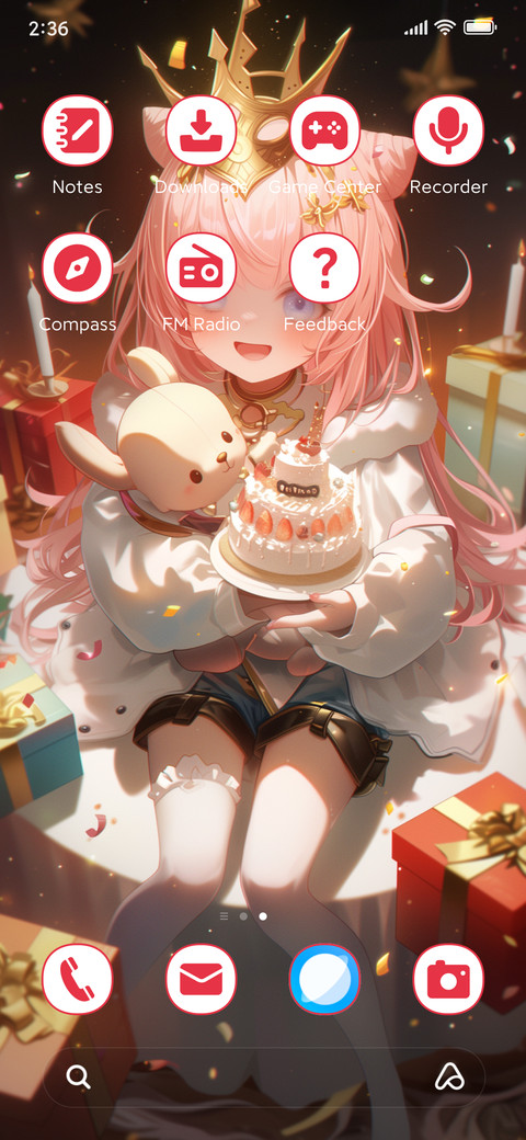 Princess birthday screenshot