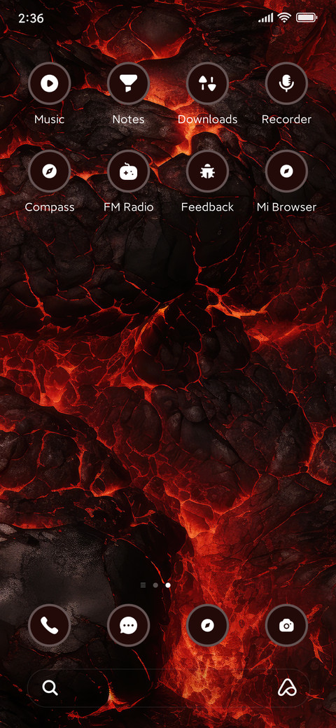 Red Volcano screenshot
