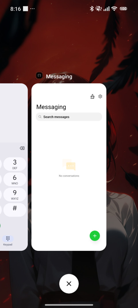 Red anime screenshot