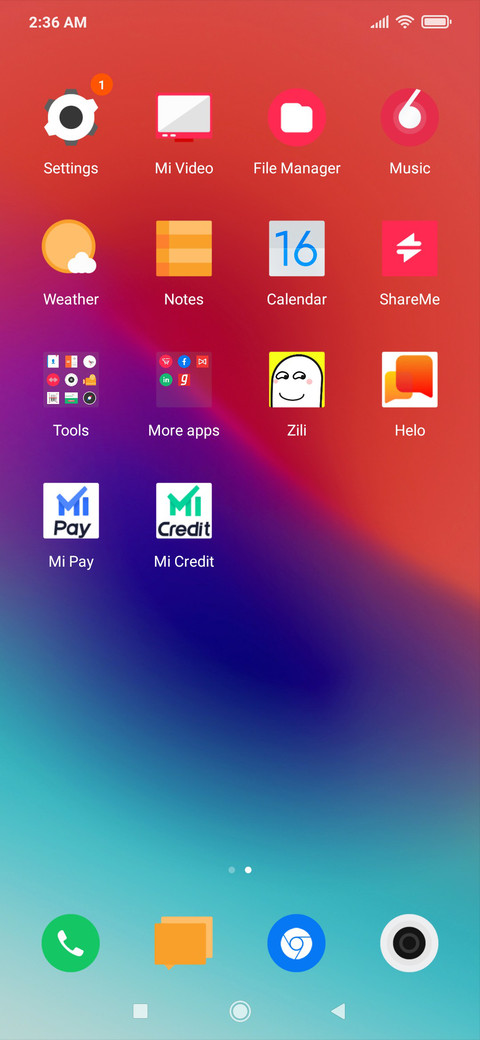 Realme OS screenshot