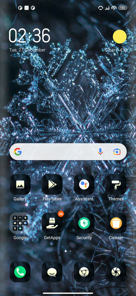 Snow screenshot