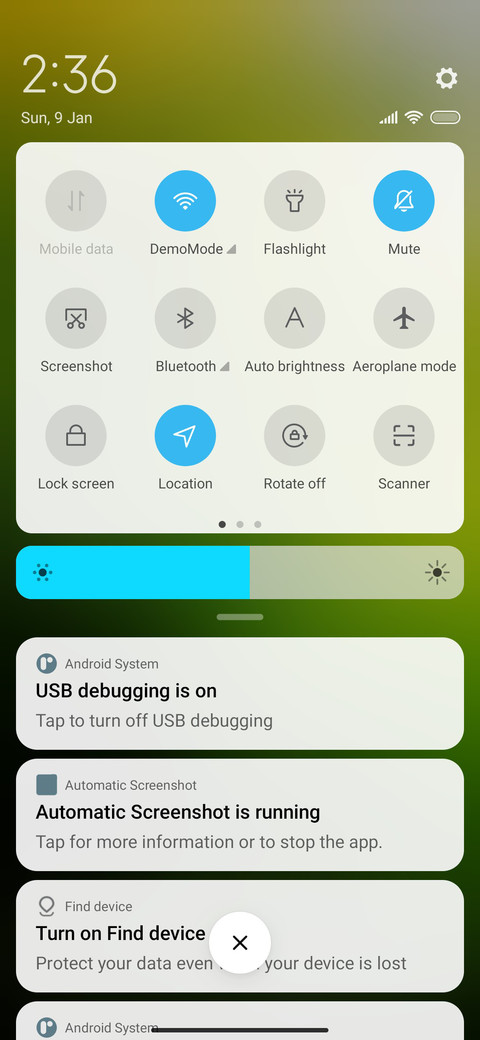 Morning On screenshot