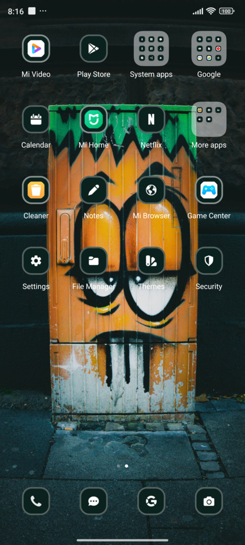 Painting screenshot