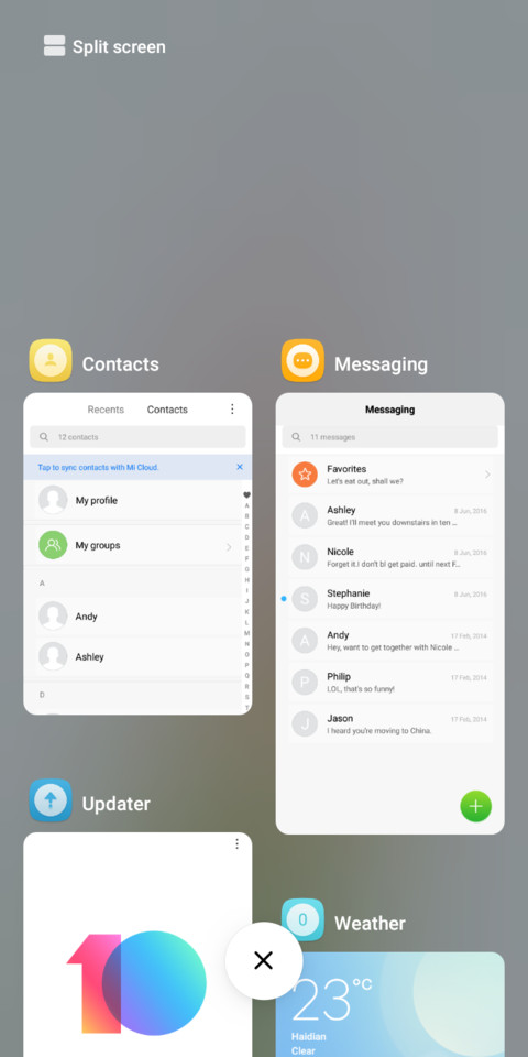 EIUI Literature screenshot