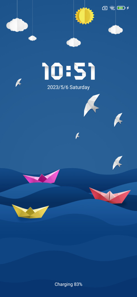 Paper art screenshot