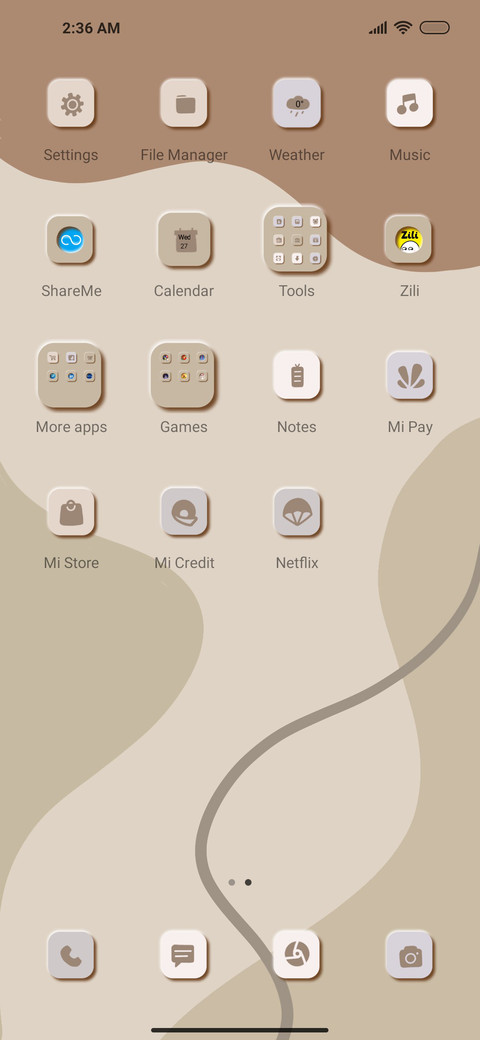 Morandi Minimalist screenshot