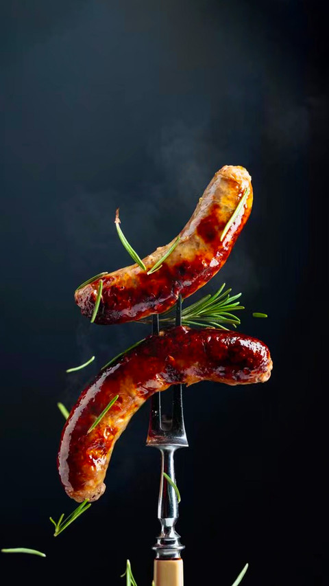 German sausages with rosemary screenshot