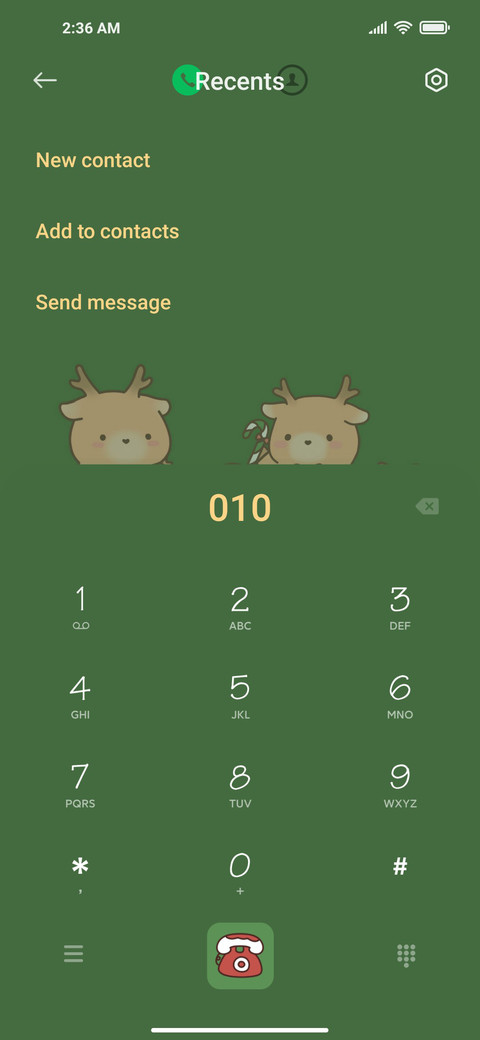 Christmas Deers screenshot